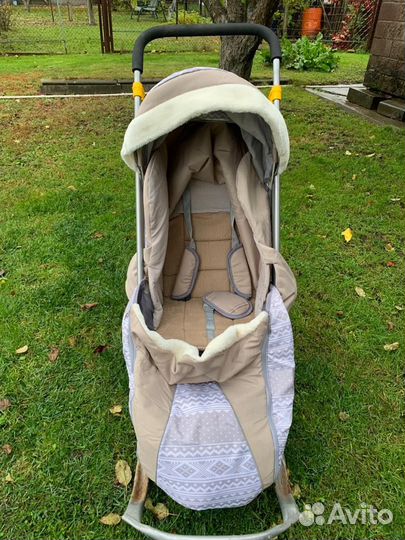 Коляска санки