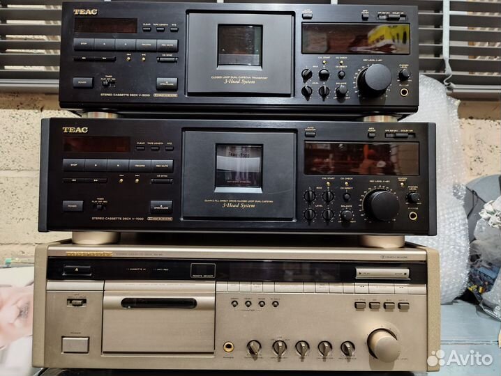 Кассетная дека teac v5000 v7000,R9000,marantz sd60