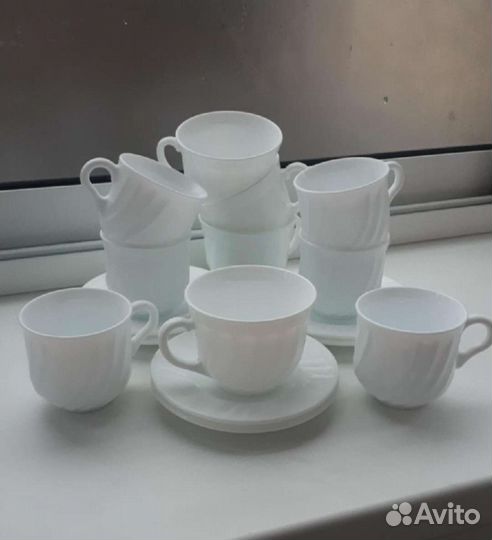 Сервиз 4 вида, разные