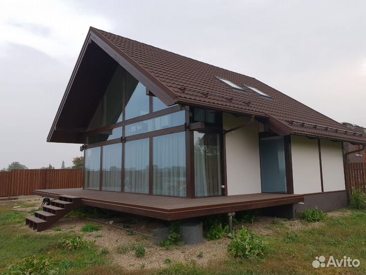 Строительство домов. Дом 120м²