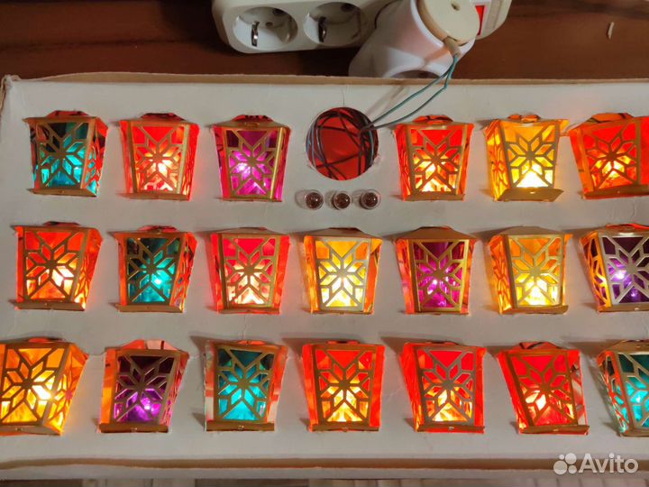 Гирлянда СССР золотой фонарик 20.04.1979