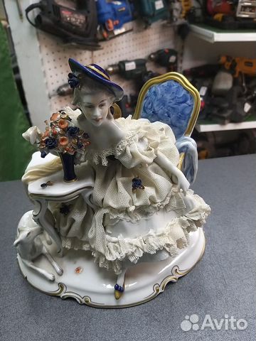Статуэтка Кружевница Германия.Артикул) 29472