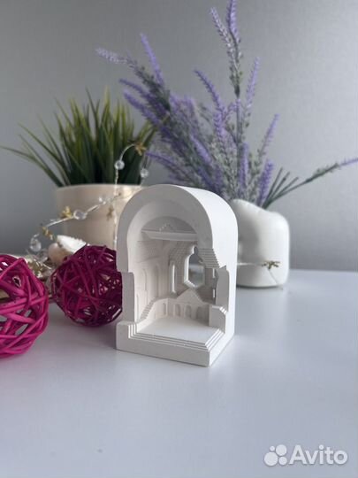 Декоративный подсвечник ручной работы