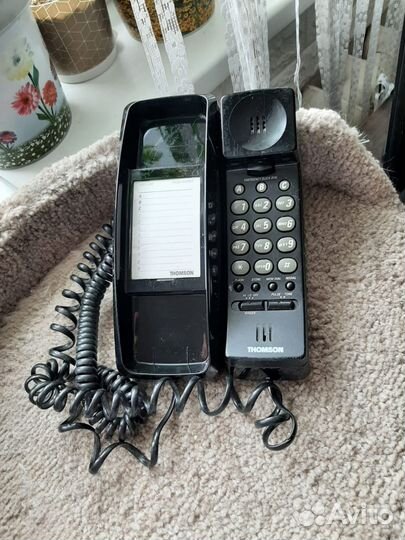 Стационарный телефон Panasonic и Тhomson