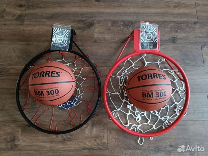 Баскетбольный мяч и кольцо