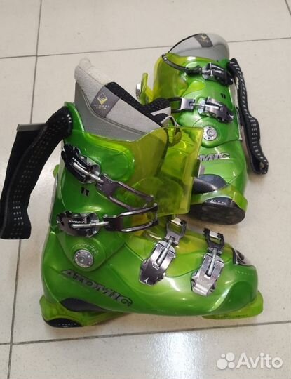 Горные лыжи head 156 ботинки и палки