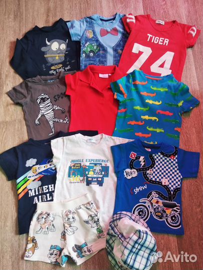 Футболки летние пакетом 92-98