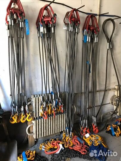 Стропы грузовые канатные чалки уск1, пауки 4ск