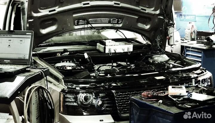 Выездная диагностика Range Rover phev