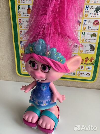 Тролли розочка, хамелеон, кот Том, марсеане elc