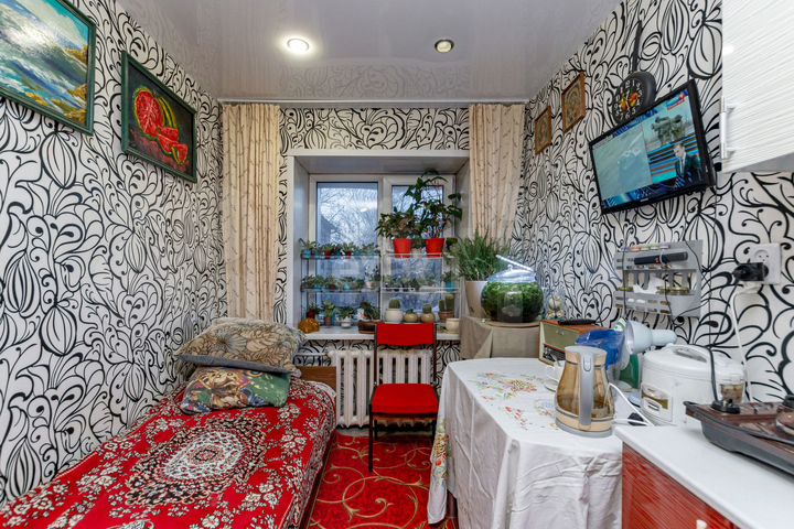 Комната 9,6 м² в 1-к., 4/4 эт.