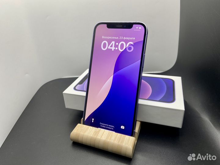 iPhone 12 128GB Purple sim+esim Б.У