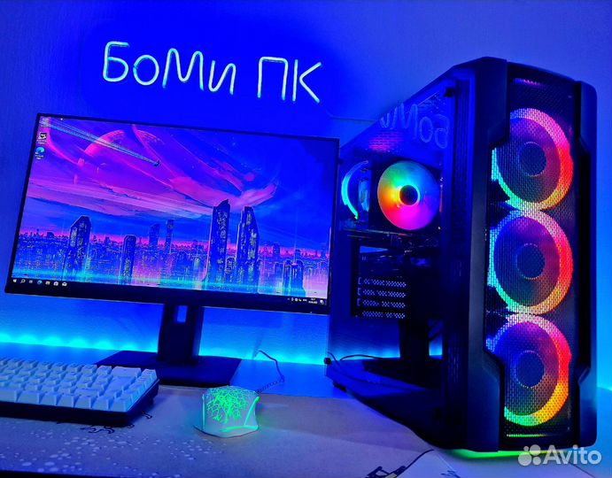 Компьютер для игр на RTX2060Super / 12100f /500Gb
