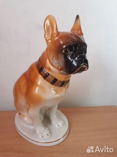 Статуэтка ссср.Бульдог.В реставрацию