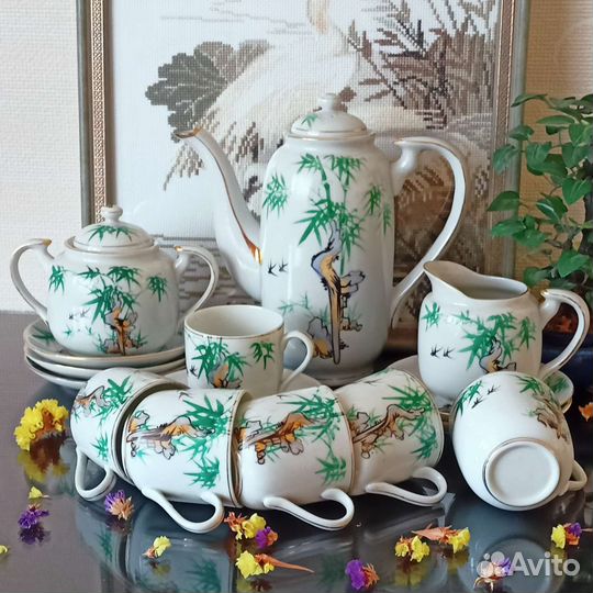 Старый Китай, молочники, кофейные пары