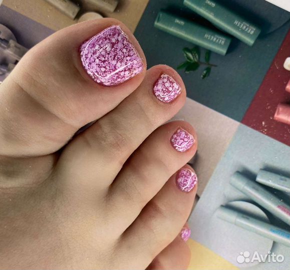 Маникюр, педикюр, дизайн любой, наращивание