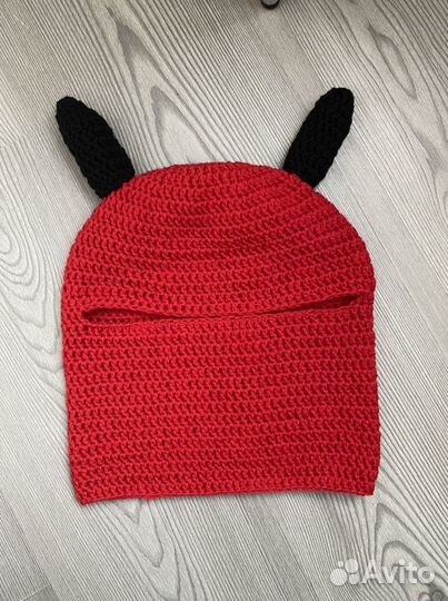 Балаклава вязаная ручная работа