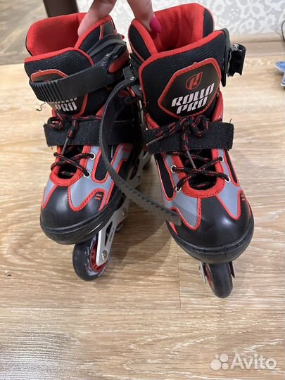 Роликовые коньки детские раздвижные