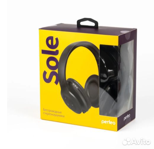 Беспроводные наушники Perfeo Sole с микрофоном
