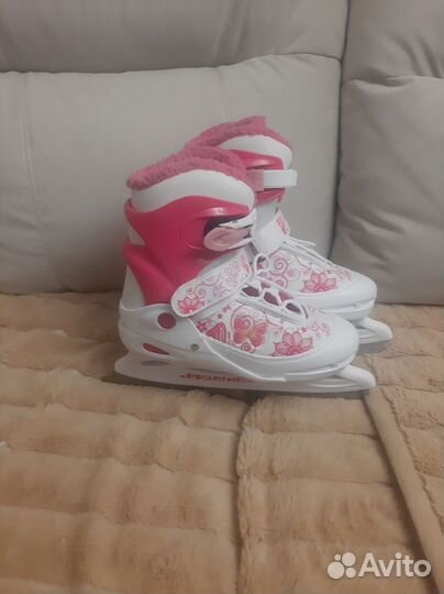 Коньки детские раздвижные 36