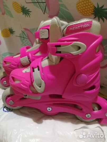 Роликовые коньки детские раздвижные 28-31