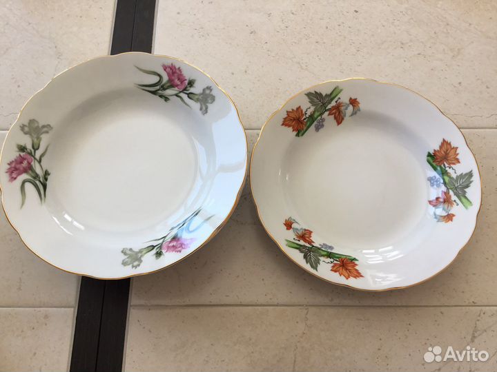 Тарелки из шкафа / Япония, Китай, Конаково, другое