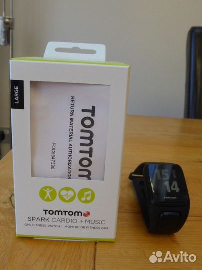 Часы TomTom Spark Cardio + Music черные купить в Краснодаре