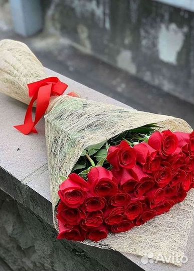 Высокие розы Букеты с доставкой