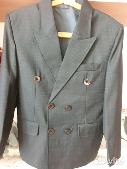 Школьный пиджак жилет форма 122-128