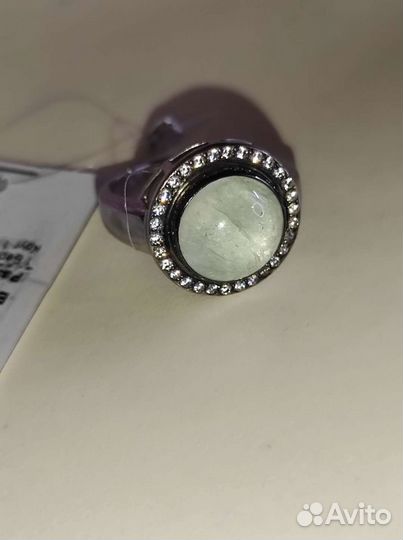 Серебряное кольцо с бериллом