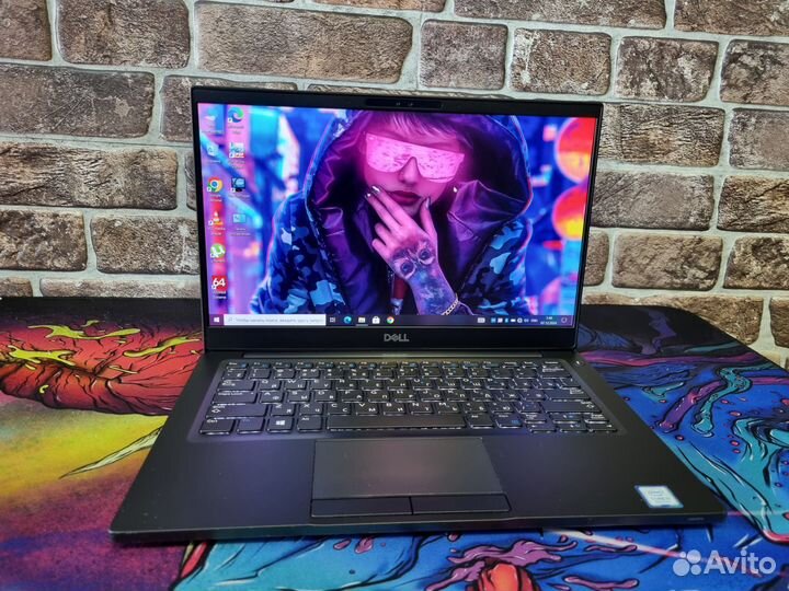 Тонкий Dell FullHD i5-8350/8GB/SSD256/Ips