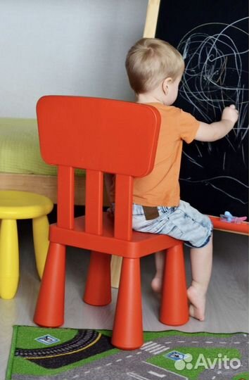 Детский стул IKEA маммут оригинал икеа