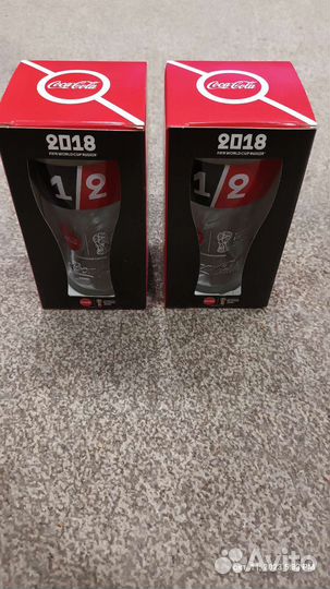 Бокалы новые, коллекционные Кока кола