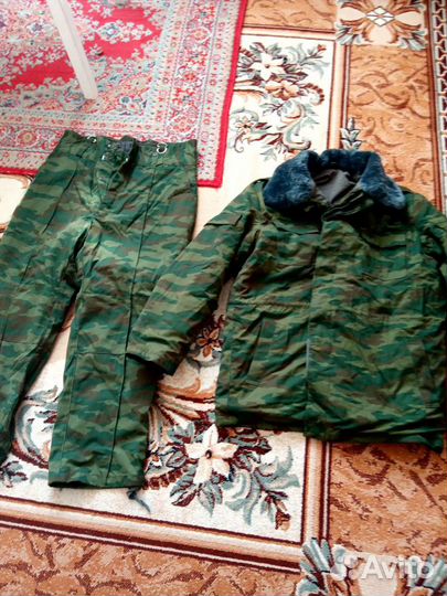 Зимний армейский комуфлированный костюм 