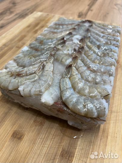 Креветки королевские 21/25. Морепродукты