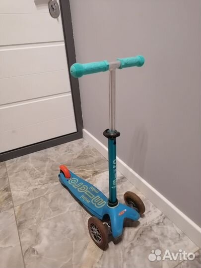 Самокат mini micro deluxe aqua
