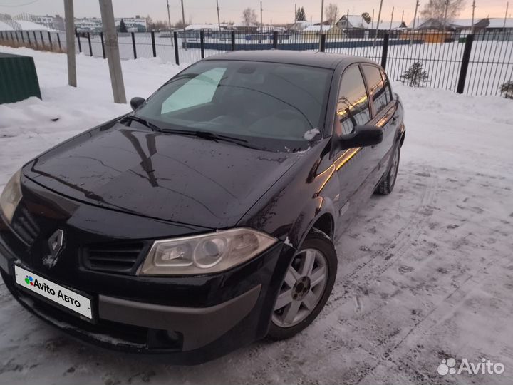 Renault Megane 1.6 AT, 2006, 191 000 км