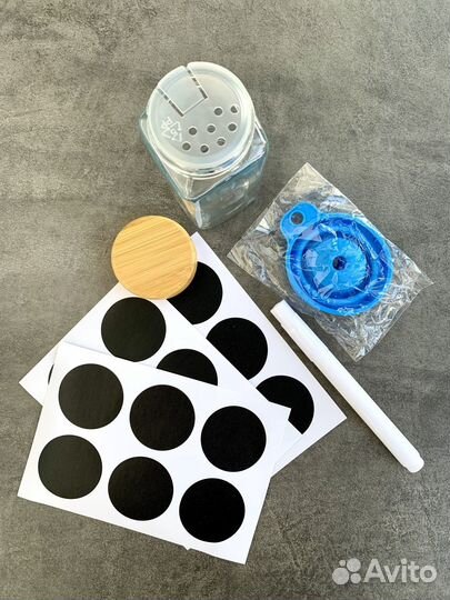 Набор баночек для специй