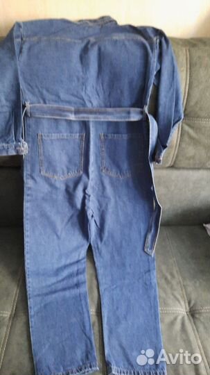 Джинсовый комбинезон женский 46 48