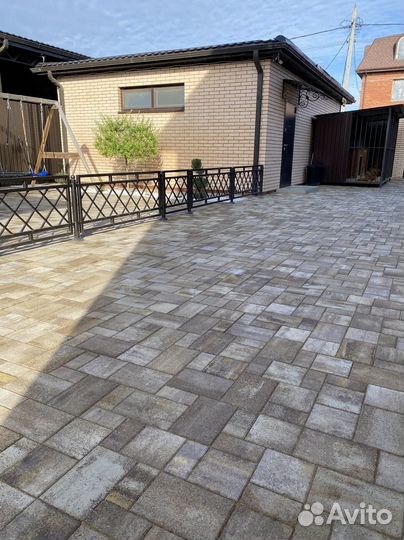 Тротуарная плитка в Кредит