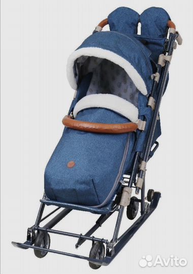 Санки коляска ника