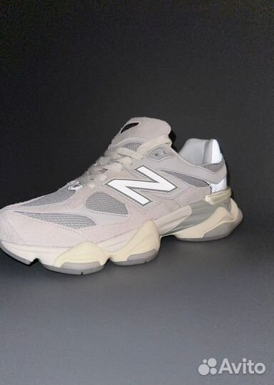 Кроссовки New Balance 9060, Gray Beige Люкс