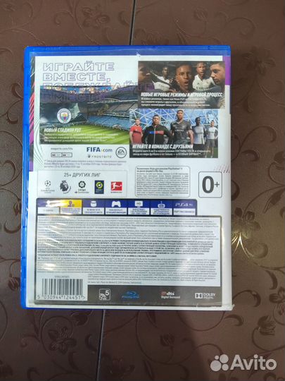 Диски на ps4 fifa