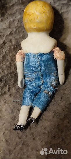 Пупсик фарфоровый,антикварный
