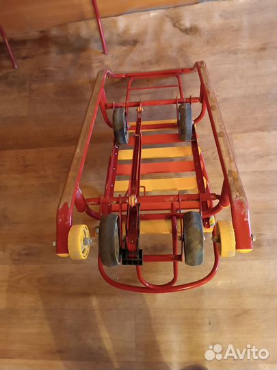 Детские зимние санки коляска