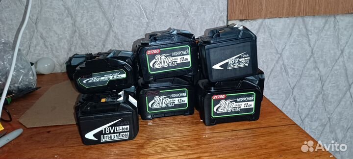 Аккумулятор для гайкаверта makita 18v