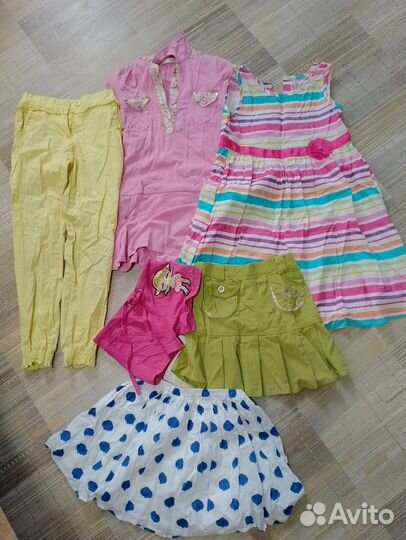 Вещи пакетом (платья, юбки, штаны, кигуруми)