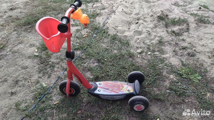 Самокат детский трехколесный