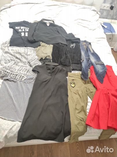 Вещи пакетом bershka, h&m и т.д. XS S