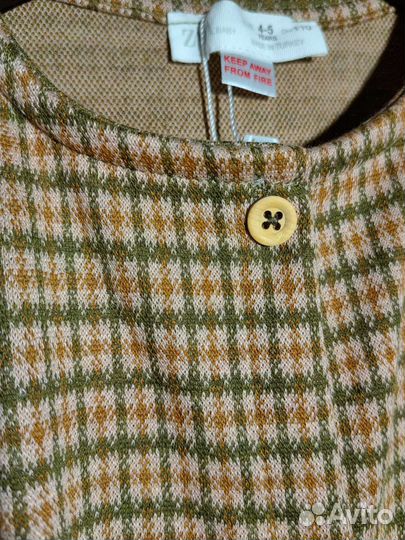 Утепленное платье для девочки